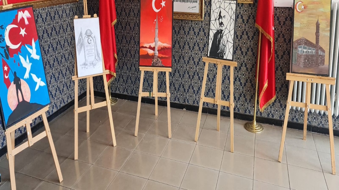 12 Mart İstiklal Marşının Kabulü Konulu Sergimiz